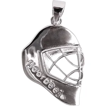 Přívěsek FLOORBEE SkyHexa IFF Silver Florbalový přívěšek stříbrná