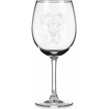 Sklenice Sklenice na víno s gravírovaným motivem – bulík