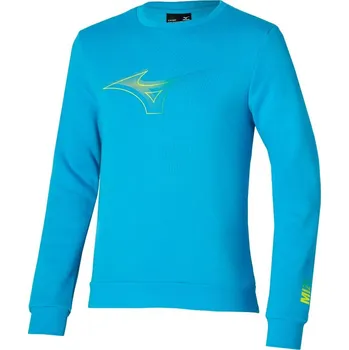 Běžecké oblečení Běžecká mikina Mizuno Release Crew Sweat K2GCA50321 Velikost textilu: M