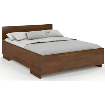 Postel Prodloužená postel z masivu borovice Bergman Rozměr: 120x220, Odstín moření: Ořech