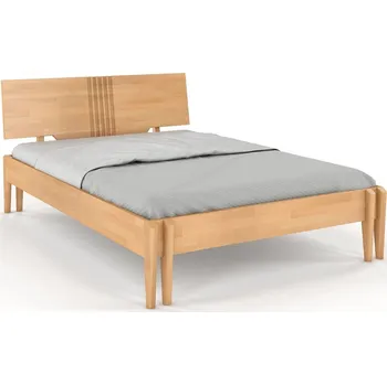 Postel Zvýšená postel z masivu buk Bari Rozměr: 120x200, Odstín moření: Buk přírodní