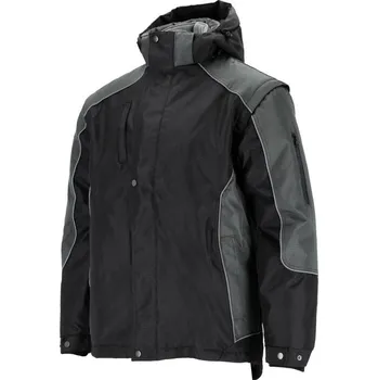 Pánská softshellová bunda Bunda zateplená 2v1 PETER černá, L STALCO S-44155