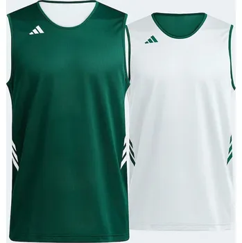 Chlapecké tričko Oboustranné dětské tričko adidas Originals KC6973 zelená 77X, vel. 176