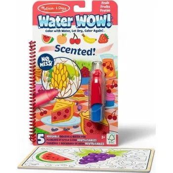 omalovánky KNÍŽKA NA MALOVÁNÍ VODOU VODNÍ OMALOVÁNKA VOŇAVÁ + VODNÍ MAZANEC 3+