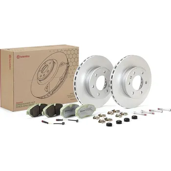 Brzdový kotouč Souprava brzd, kotoučová brzda BREMBO KT 10 026