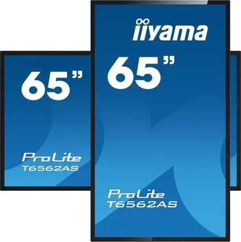 Monitor 65" iiyama T6562AS-B1: IPS, 4K UHD,Android,24/7