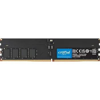 Operační paměť Crucial - DDR5 - modul - 64 GB - DIMM 288-pin - 3200 MHz / PC5-51200 - CL52 - 1.1 V - hodinový nepredzpracovaný - on-die ECC - ce