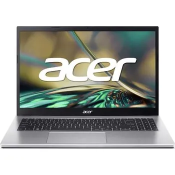 Notebook ACER NTB Aspire 3 (A315-59-56D9)- Core i3-1215U, 15.6",8 GB DDR4,512GB PCIe NVMe SSD,Iris Xe,Windows 11 Home,Stříbrná