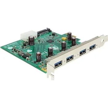 Delock Karta PCI Express USB 3.0 na 4 x externí konektor Typ-A