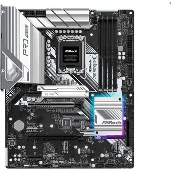 Základní deska ASROCK Z790 PRO RS/D4 (intel 1700 12+13gen, 4xDDR4 5333MHz, 8xSATA3, 4x M.2, HDMI+DPort +eDP, 1xGLAN, ATX)