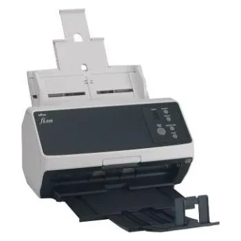 Skener FUJITSU skener Fi-8150 A4, průchodový, 50ppm, 600dpi, LAN RJ45-1000, USB 3.2,ADF 100listů, 8000 listů za den