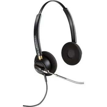 Sluchátka Poly EncorePro 520V Binaural Headset VoiceTube +Quick Disconnect EMEA - INTL English Loc Euro plug