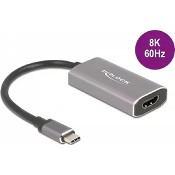 Počítač Delock Adaptér USB Type-C™ na HDMI (DP Alt Mód) 8K s funkcí HDR