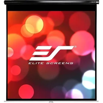 Projekční plátno ELITE SCREENS plátno roleta 99" (251,5 cm)/ 1:1/ 177,8 x 177,8 cm/ Gain 1,1/ case černý