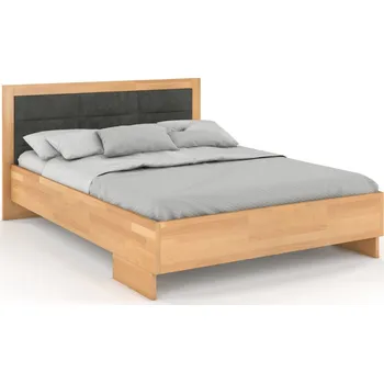 Postel Zvýšená postel z masivu buk Kalmar Rozměr: 140x200, Odstín moření: Buk přírodní, Čalounění: 2315