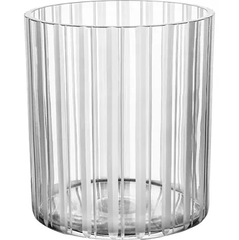 Váza Orrefors, Váza Cut in Number pruhy 20 cm - Formadore