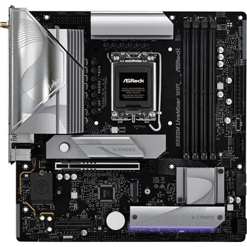 Základní deska ASRock B860M LiveMixer WiFi / Intel B860 / LGA1851 / 4x DDR5 / 3x M.2 / HDMI / Thunderbolt 4 / WiFi / mATX
