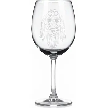 Sklenice Sklenice na víno s gravírovaným motivem – Grand Basset Griffon Vendéen – 3
