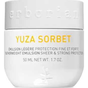 Pleťový krém Erborian Yuza Sorbet lehká emulze s ochranným účinkem proti působení vnějších vlivů 50 ml