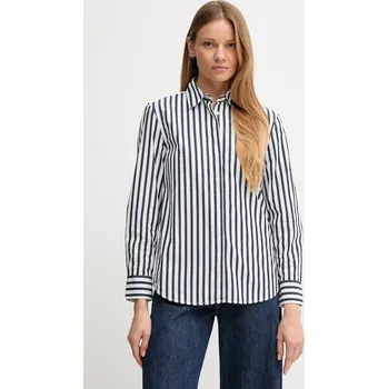 Pánská košile Bavlněná košile United Colors of Benetton 59T7DQ0BH námořnická modř 59X, vel. XS