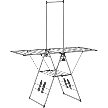 Sušák na prádlo Sušák na prádlo 156,5 x 68 x 192 cm | stříbrný