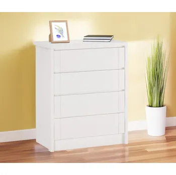 Komoda Buková komoda Timo V - bílá