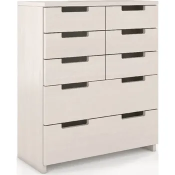 Komoda Komoda z masivu borovice Spektrum 8S Odstín moření: Bílá