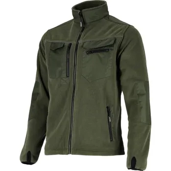 Pánská softshellová bunda Flísová bunda pánská OXFORD, 4XL olivová STALCO PERFECT S090400020