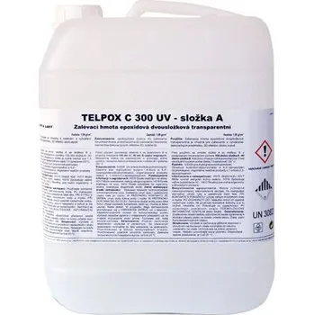 Průmyslové lepidlo Telurmix Telpox C300 UV složka A 5 kg + tužidlo 2 kg