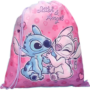 Školní sáček Vadobag • Sáček na přezůvky / vak na záda Stitch & Angel