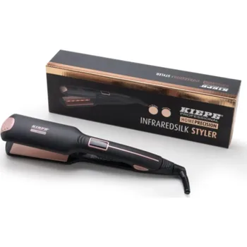 Žehlička na vlasy Keramická infračervená žehlička na vlasy Kiepe Home Precision Infraredsilk Styler 100×49 mm