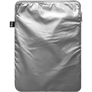 LOQI, Pouzdro na notebook Metallic 24 x 33 cm stříbrné - Formadore