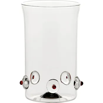 Sklenice Zafferano, Skleněný pohár Patèa vysoký 380 ml jantar - Formadore