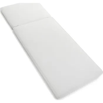 Zahradní lehátko Serax, Polštář na zahradní lehátko August, 206 cm, bílý - Formadore