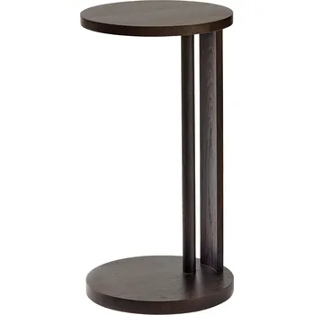 Konferenční stolek Serax, Odkládací stolek Aura, 72 cm, hnědý, dubové dřevo - Formadore