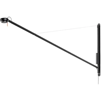 Nástěnné svítidlo Hay, Nástěnná lampa Fifty-Fifty černá - Formadore