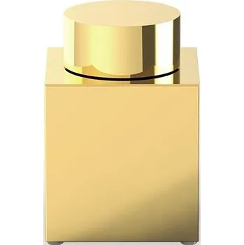 Úložný box Decor Walther, Koupelnová dóza Corner s víkem 8,5 x 13 cm zlatá - Formadore