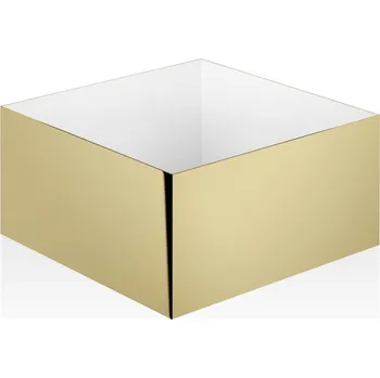 Úložný box Decor Walther, Koupelnová dóza Corner 17 cm zlatá - Formadore