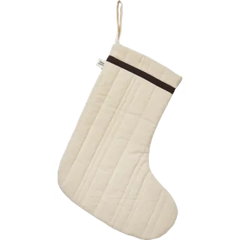 Vánoční dekorace Ferm Living, Vánoční dekorace Vari, punčocha, béžová - Formadore