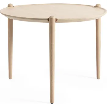 Konferenční stolek Design House Stockholm, Konferenční stolek Aria kulatý, 46 cm, světlý dub - Formadore