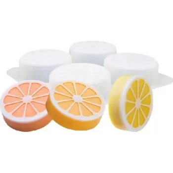 Mýdlo Silikonová forma na mýdlo citrusy - 4ks