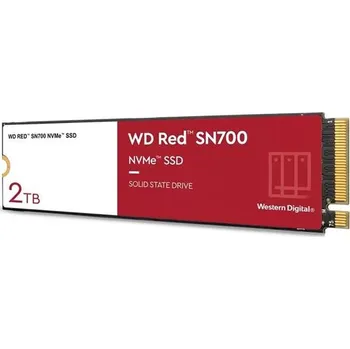 Pevný disk WD RED SSD NVMe 2TB PCIe SN700, Geb3 8GB/s, (R:3400/W:2900 MB/s) TBW 2500