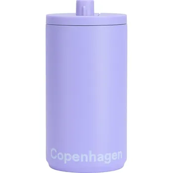 Design Letters, Cestovní hrnek Design Letters Copenhagen 350 ml fialový - Formadore