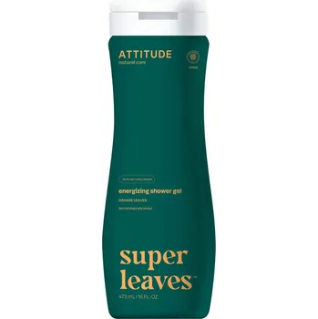 Koupelová kosmetika Attitude Super Leaves energizující sprchový gel s výtažky pomerančových listů 473 ml