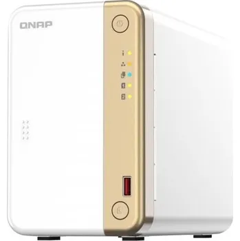 QNAP TS-262-4G(2C/Intel® Celeron® N4505/2,9GHz/4GBRAM/2x3,5"SATA/1x2,5GbE/2xUSB3.2/1xHDMI/2xM.2PCIe)