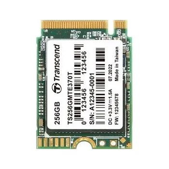Pevný disk TRANSCEND MTE370T 256GB SSD disk M.2 2230, PCIe Gen3 x4 NVMe 1.3 (3D TLC), 2000MB/s R, 1100MB/s W
