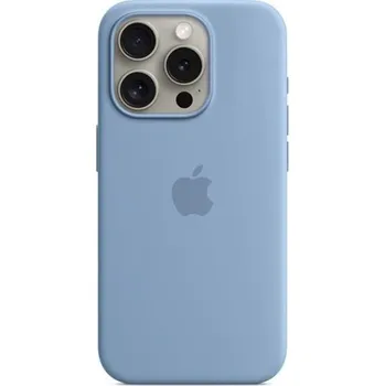 Pouzdro na mobilní telefon iPhone 15 ProMax Silicone Case MS - Winter Blue