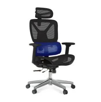Ergonomická kancelářská židle C7B-Air, nosnost 136 kg, černá - B FLEXISPOT