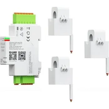 Centrální jednotka pro chytrou domácnost NOUS D4Z DIN, ZigBee Smart měření spotřeby