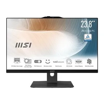 Notebook MSI Modern/AM242TP 12M-1817CZ/23,8"/FHD/T/i5-1235U/16GB/500GB SSD/Iris Xe/W11H/Černá/2R